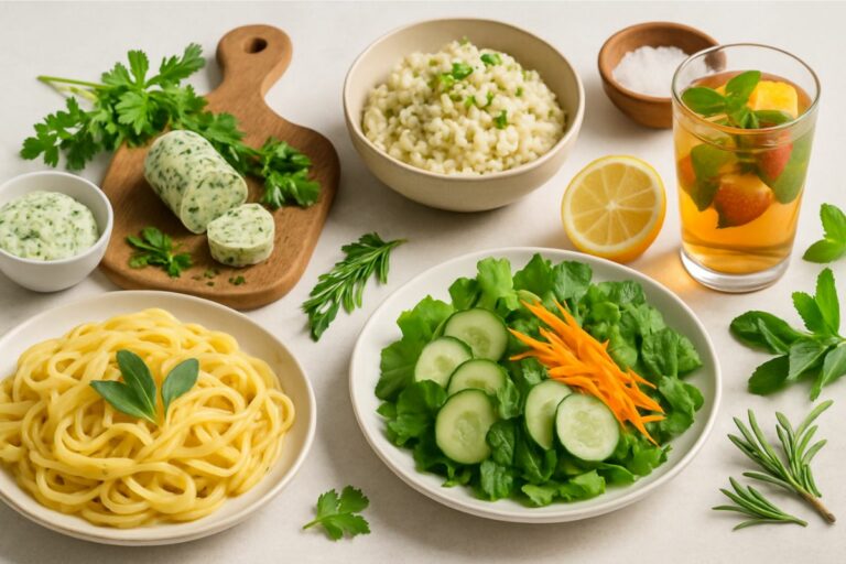 Cinco receitas com ervas frescas para dar sabor ao dia a dia.